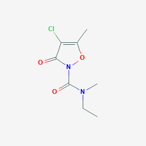 4-Chloro-N-ethyl-N,5-dimethyl-3-oxo-1,2-oxazole-2(3H)-carboxamide