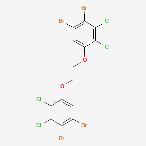 1,1'-[Ethane-1,2-diylbis(oxy)]bis(4,5-dibromo-2,3-dichlorobenzene)