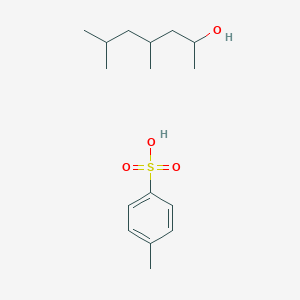 molecular formula C16H28O4S B15471494 4,6-Dimethylheptan-2-ol;4-methylbenzenesulfonic acid CAS No. 51079-50-6