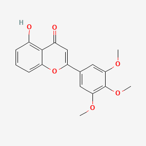 5-Hydroxy-2-(3,4,5-trimethoxyphenyl)-4H-1-benzopyran-4-one