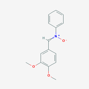 (3,4-Dimethoxyphenyl)-N-phenylmethanimine N-oxide