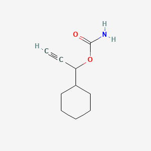 alpha-Ethynylcyclohexanemethanol carbamate