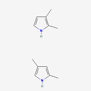 molecular formula C12H18N2 B15472061 1H-Pyrrole, dimethyl- CAS No. 49813-61-8