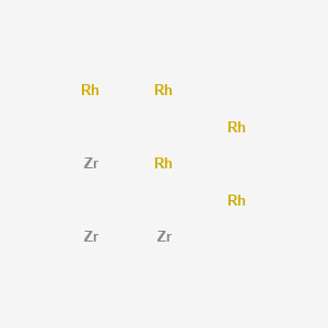 molecular formula Rh5Zr3 B15472086 Rhodium--zirconium (5/3) CAS No. 37382-12-0