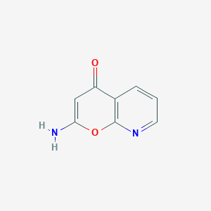 4H-Pyrano[2,3-b]pyridin-4-one, 2-amino-