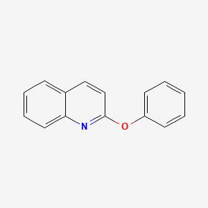 molecular formula C15H11NO B15472163 2-Phenoxyquinoline CAS No. 40515-82-0