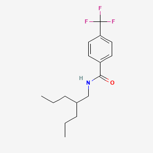 N-(2-Propylpentyl)-4-(trifluoromethyl)benzamide