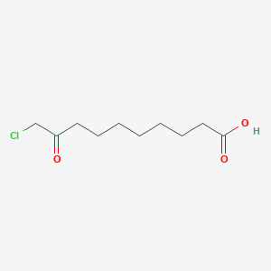 10-Chloro-9-oxodecanoic acid