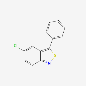 5-Chloro-3-phenyl-2,1-benzothiazole