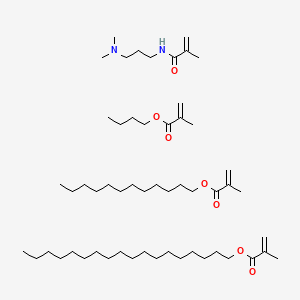 butyl 2-methylprop-2-enoate;N-[3-(dimethylamino)propyl]-2-methylprop-2-enamide;dodecyl 2-methylprop-2-enoate;octadecyl 2-methylprop-2-enoate