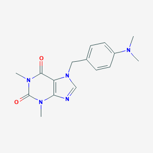 molecular formula C16H19N5O2 B154724 二马贝非林 CAS No. 1703-48-6