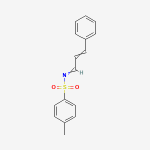 4-Methyl-N-(3-phenylprop-2-en-1-ylidene)benzene-1-sulfonamide