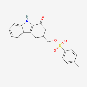 (1-Oxo-2,3,4,9-tetrahydro-1h-carbazol-3-yl)methyl 4-methylbenzenesulfonate