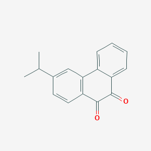 3-Propan-2-ylphenanthrene-9,10-dione