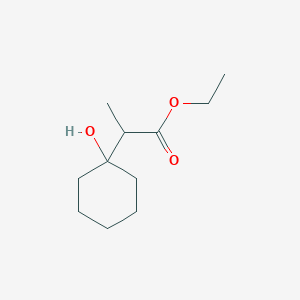 Ethyl 2-(1-hydroxycyclohexyl)propanoate