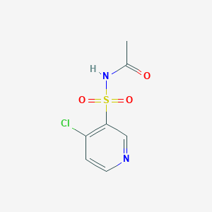 Acetamide, N-[(4-chloro-3-pyridinyl)sulfonyl]-