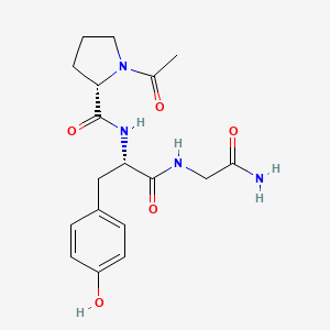 1-Acetyl-L-prolyl-L-tyrosylglycinamide