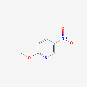 molecular formula C6H6N2O3 B154726 2-甲氧基-5-硝基吡啶 CAS No. 5446-92-4