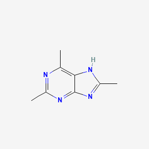 1H-Purine, 2,6,8-trimethyl-