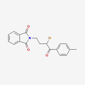 2-[3-Bromo-4-(4-methylphenyl)-4-oxobutyl]-1H-isoindole-1,3(2H)-dione