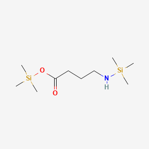 Butanoic acid, 4-[(trimethylsilyl)amino]-, trimethylsilyl ester