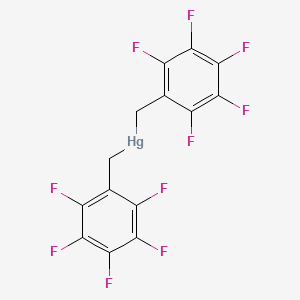 Bis[(pentafluorophenyl)methyl]mercury