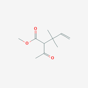 4-Pentenoic acid, 2-acetyl-3,3-dimethyl-, methyl ester