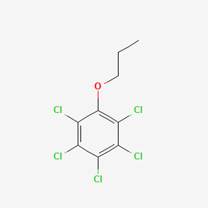 Pentachlorophenyl propyl ether