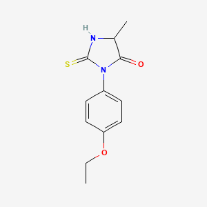 4-Imidazolidinone, 3-(4-ethoxyphenyl)-5-methyl-2-thioxo-