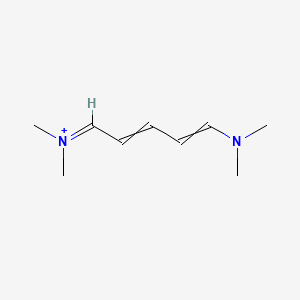 Methanaminium, N-[5-(dimethylamino)-2,4-pentadienylidene]-N-methyl-