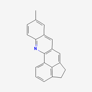 9-Methyl-4,5-dihydroindeno(1,7-bc)acridine