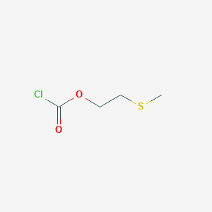 2-(Methylsulfanyl)ethyl carbonochloridate