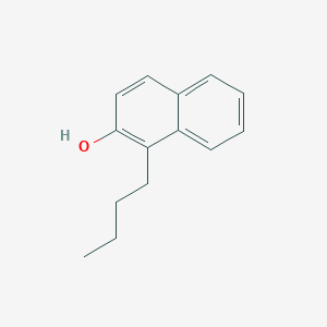 2-Naphthalenol, 1-butyl-