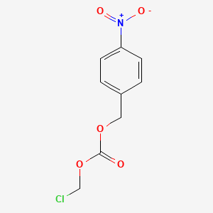 B15473144 Chloromethyl (4-nitrophenyl)methyl carbonate CAS No. 50780-46-6