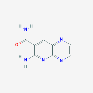 6-Aminopyrido[2,3-b]pyrazine-7-carboxamide