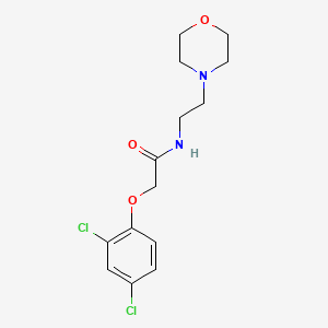 Acetamide, 2-(2,4-dichlorophenoxy)-N-(2-(4-morpholinyl)ethyl)-