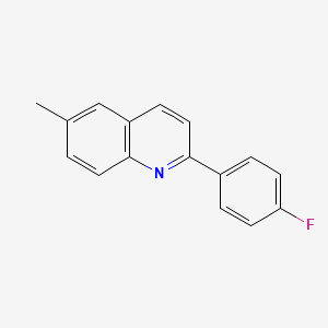 2-(4-Fluorophenyl)-6-methylquinoline