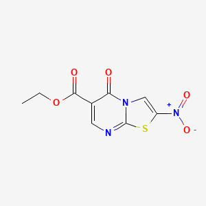 Ethyl 2-nitro-5-oxo-5h-[1,3]thiazolo[3,2-a]pyrimidine-6-carboxylate