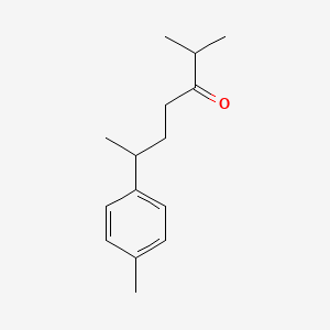 2-Methyl-6-(4-methylphenyl)heptan-3-one