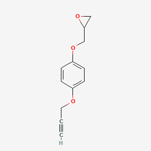 2-({4-[(Prop-2-yn-1-yl)oxy]phenoxy}methyl)oxirane