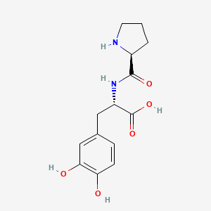 3-Hydroxy-N-L-prolyl-L-tyrosine hydrate