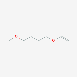 molecular formula C7H14O2 B15473418 1-(Ethenyloxy)-4-methoxybutane CAS No. 44860-33-5