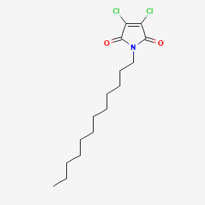 3,4-Dichloro-1-dodecyl-1H-pyrrole-2,5-dione