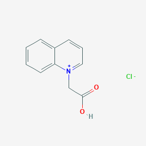 2-Quinolin-1-ium-1-ylacetic acid;chloride