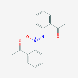 1-{2-[(Z)-(2-Acetylphenyl)-NNO-azoxy]phenyl}ethan-1-one