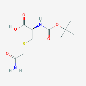 S-(2-Amino-2-oxoethyl)-N-(tert-butoxycarbonyl)-L-cysteine