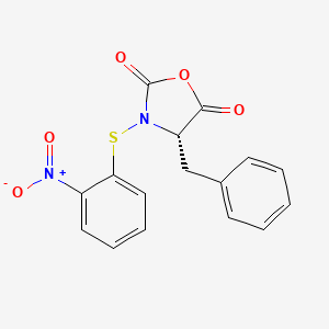 (4S)-4-Benzyl-3-[(2-nitrophenyl)sulfanyl]-1,3-oxazolidine-2,5-dione