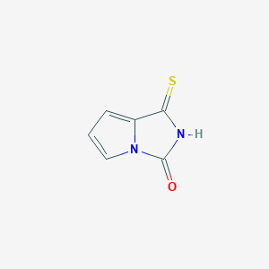 1-Sulfanylidene-1,2-dihydro-3H-pyrrolo[1,2-c]imidazol-3-one