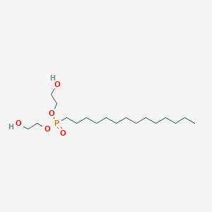 Bis(2-hydroxyethyl) tetradecylphosphonate