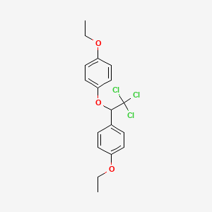 1-Ethoxy-4-[2,2,2-trichloro-1-(4-ethoxyphenoxy)ethyl]benzene